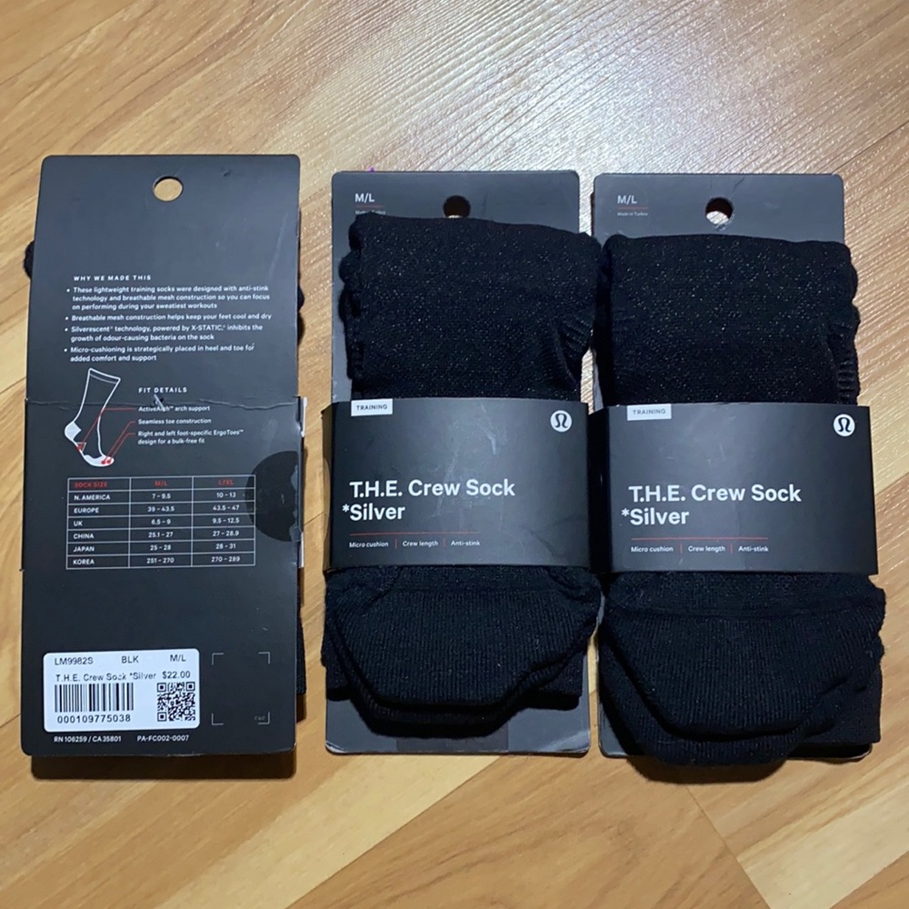 Lululemon sock bundle
